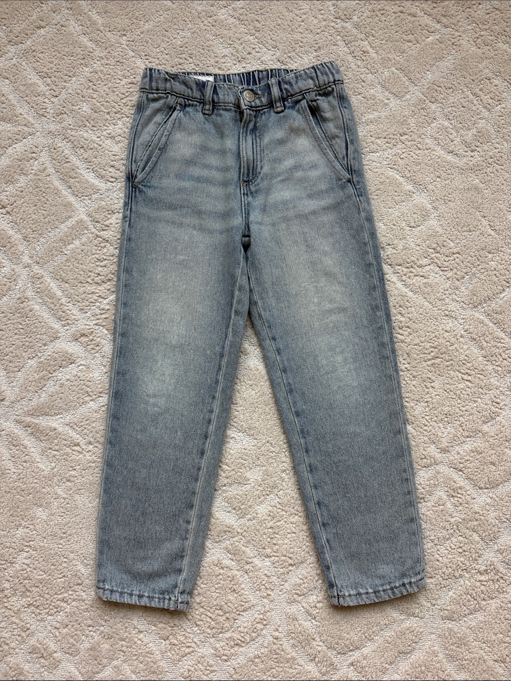 Zara Light Wash High-Rise boys Jeans